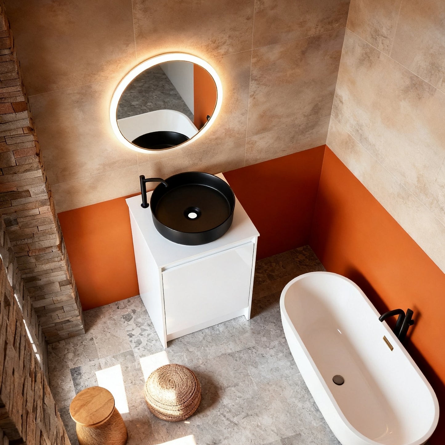 Cube 20"/32" Freestanding Vanity (RTA)