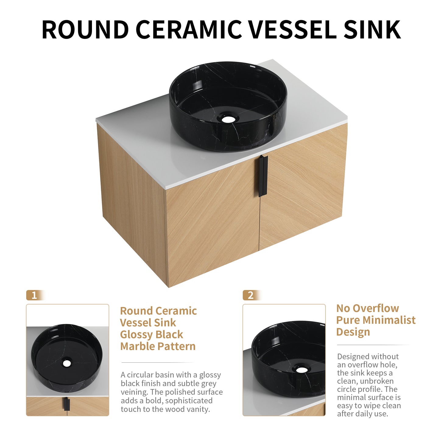 Vein 30" Floating Vanity (RTA)
