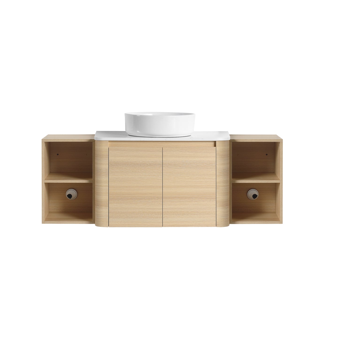 Curvo 30"/42"/54"/72" Floating Vanity (RTA)