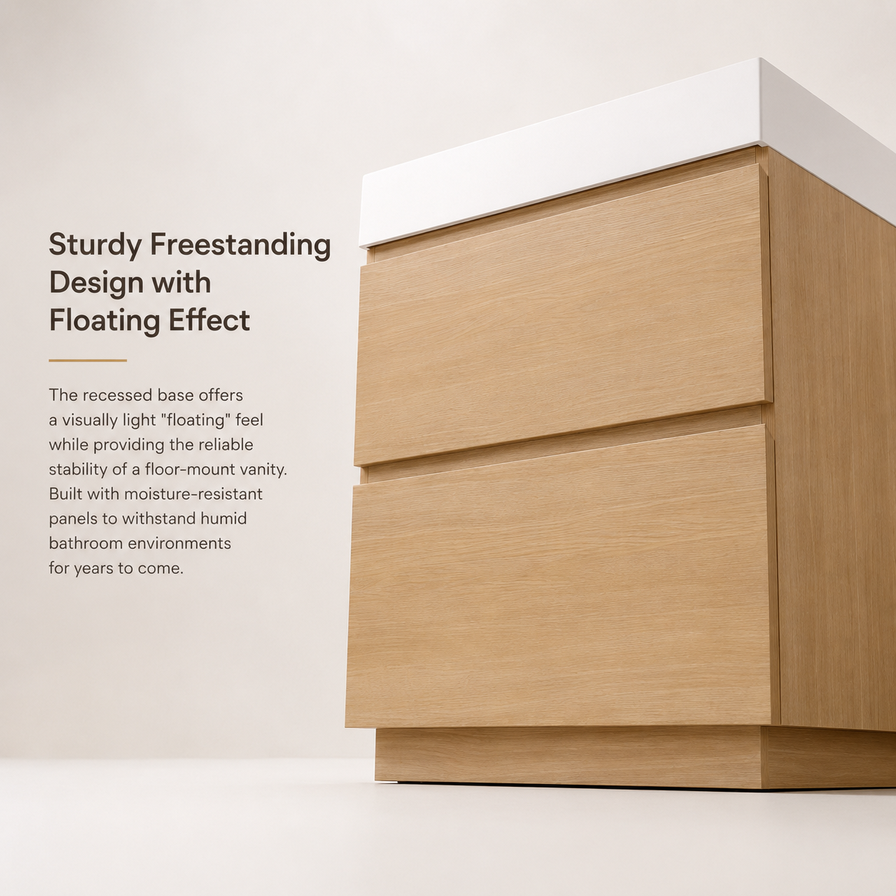 SLAB 24"/30" Freestanding Vanity (RTA)