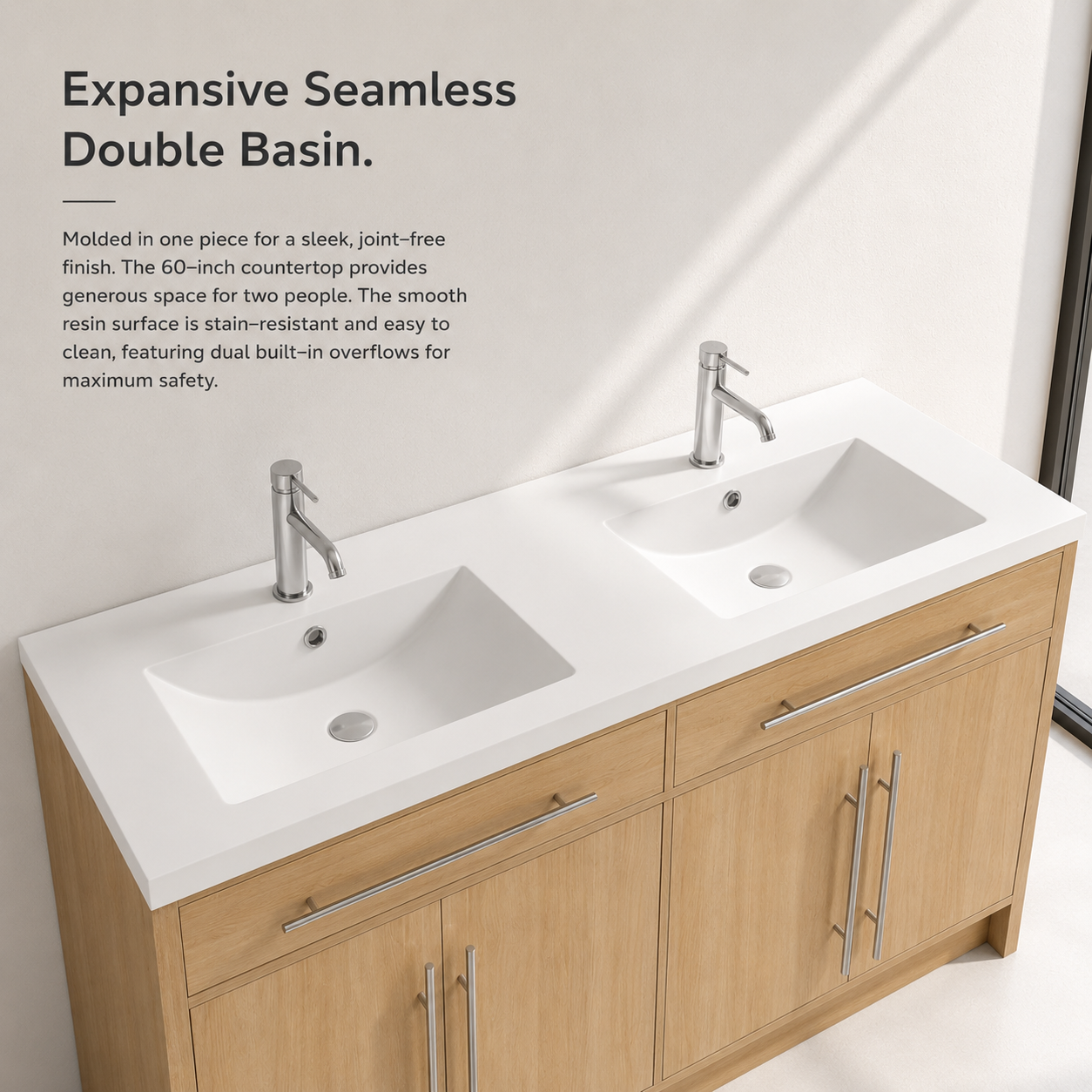 DUO 48"/60" Freestanding Vanity (RTA)