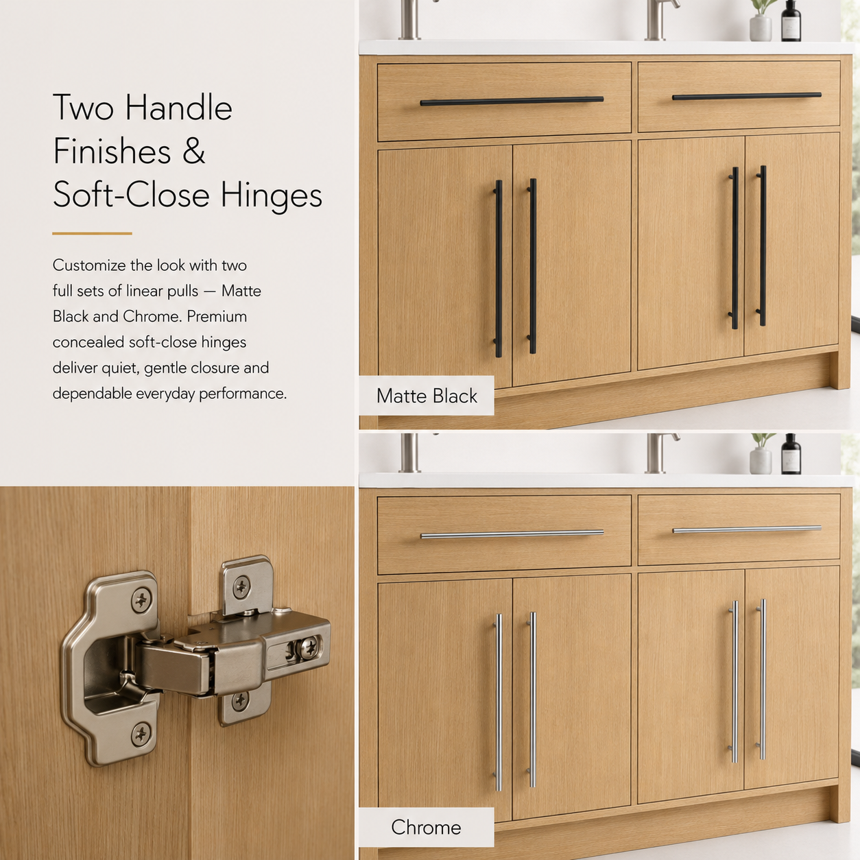 DUO 48"/60" Freestanding Vanity (RTA)