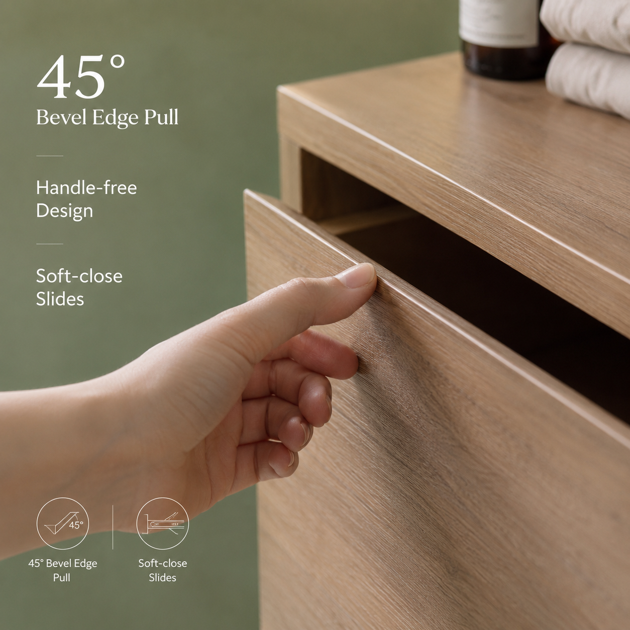 Cube Bathroom Cabinet— Mix & Match Freestanding Vanities, Side Cabinets & Top Cabinets (RTA)
