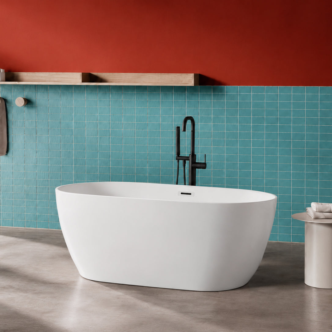 47" Acrylic Freestanding Bathtub
