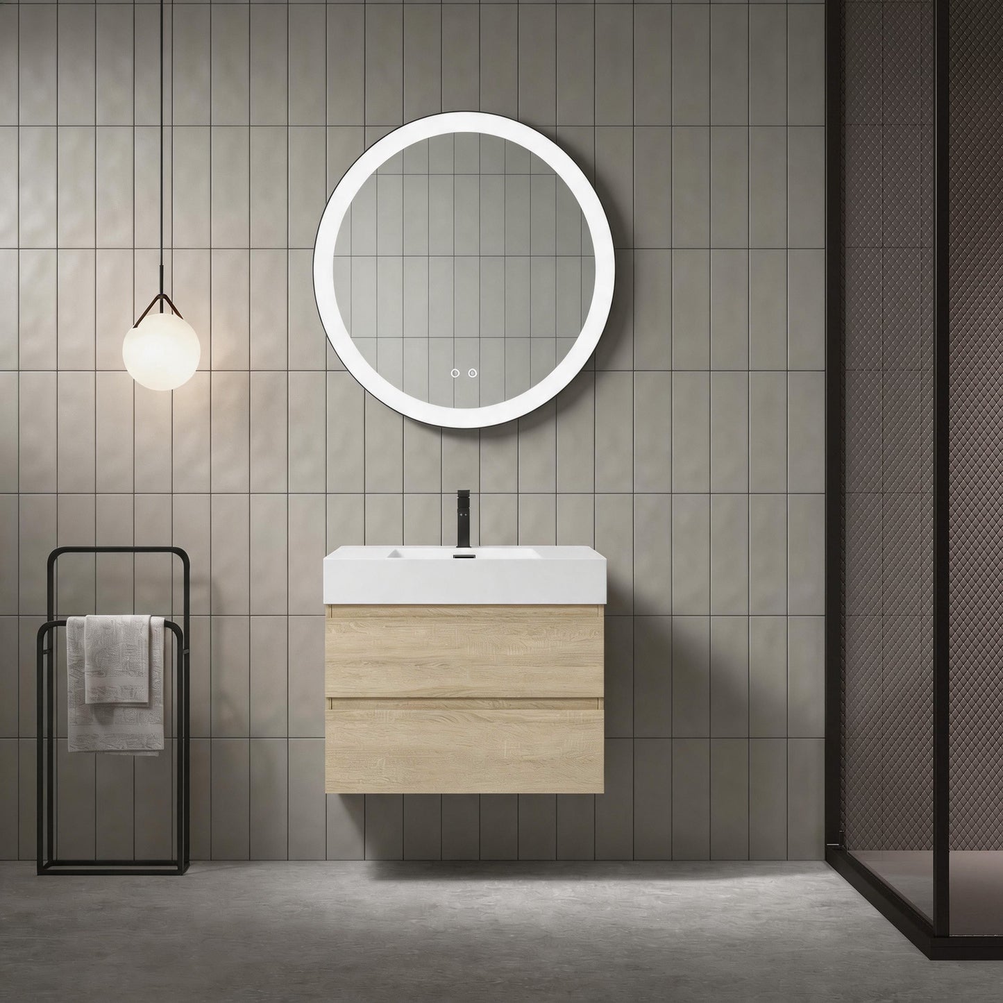 Thick 24"/30"/36" Floating Vanity (RTA)