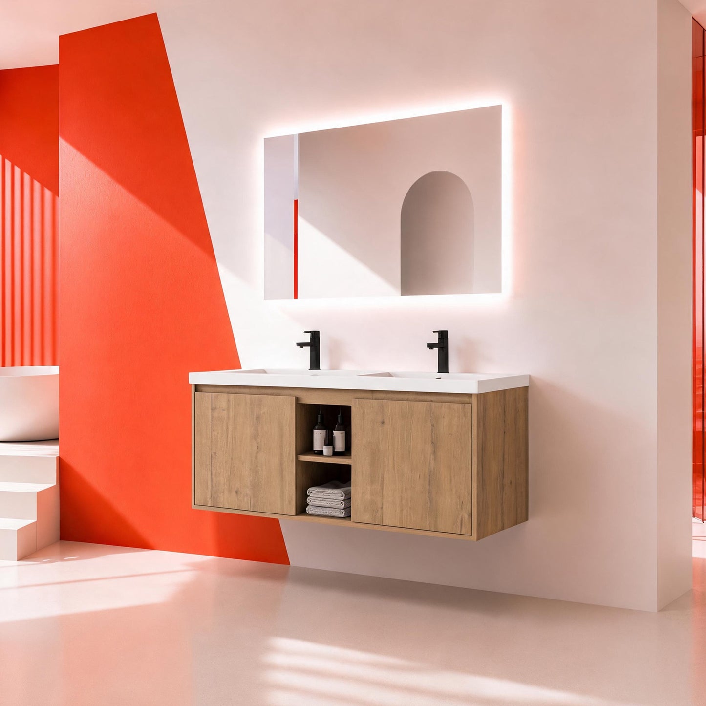 Dualspace 48" Floating Vanity (RTA)