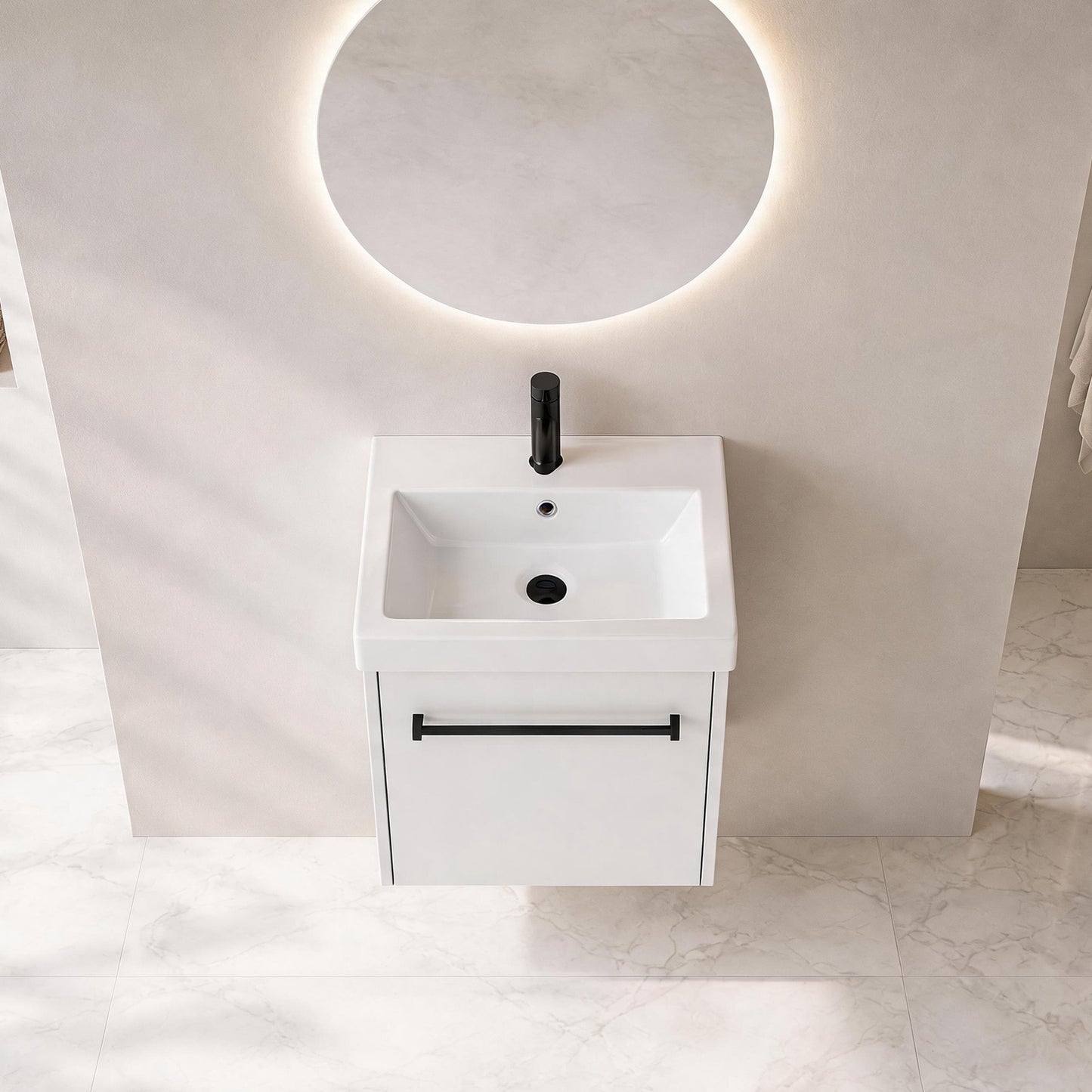 Link 18" Floating Vanity (Assembled)