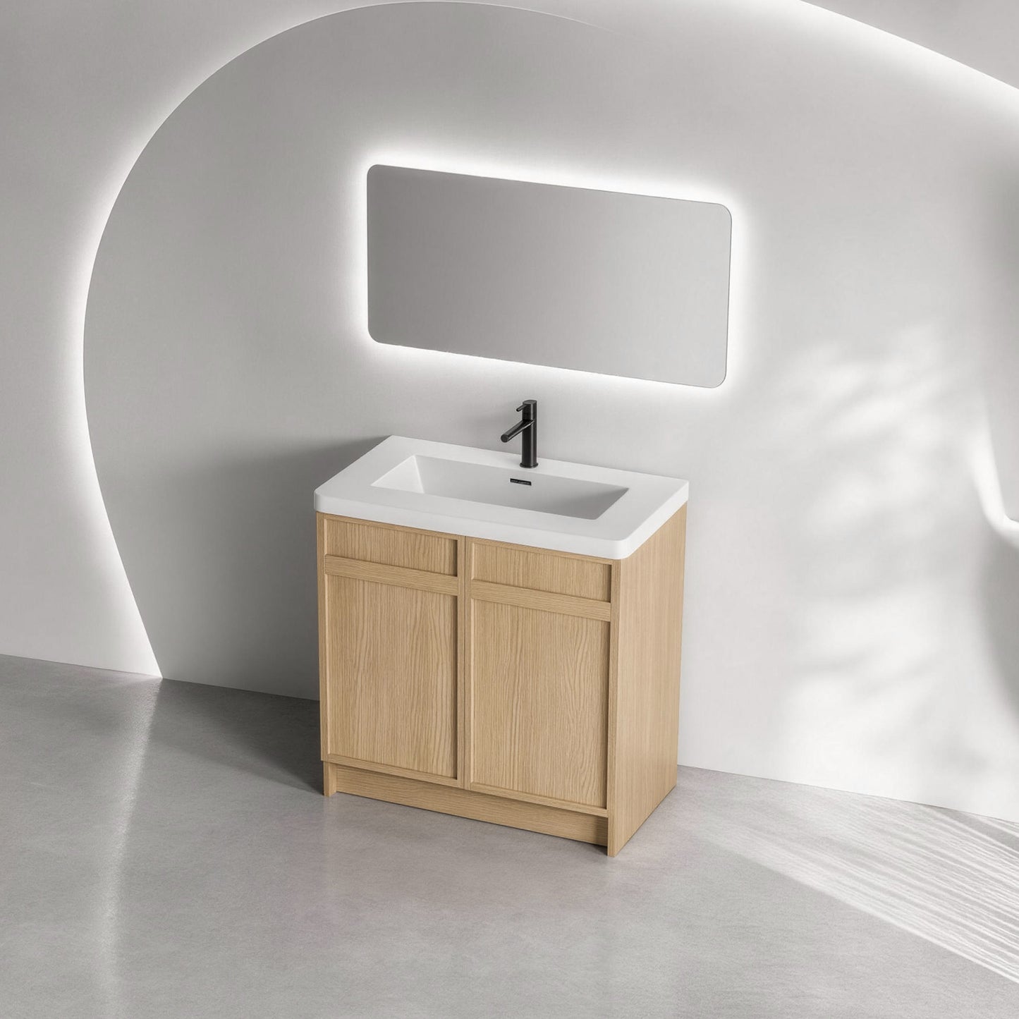 Liner 30"/36"/48"/60" Freestanding Vanity (RTA)