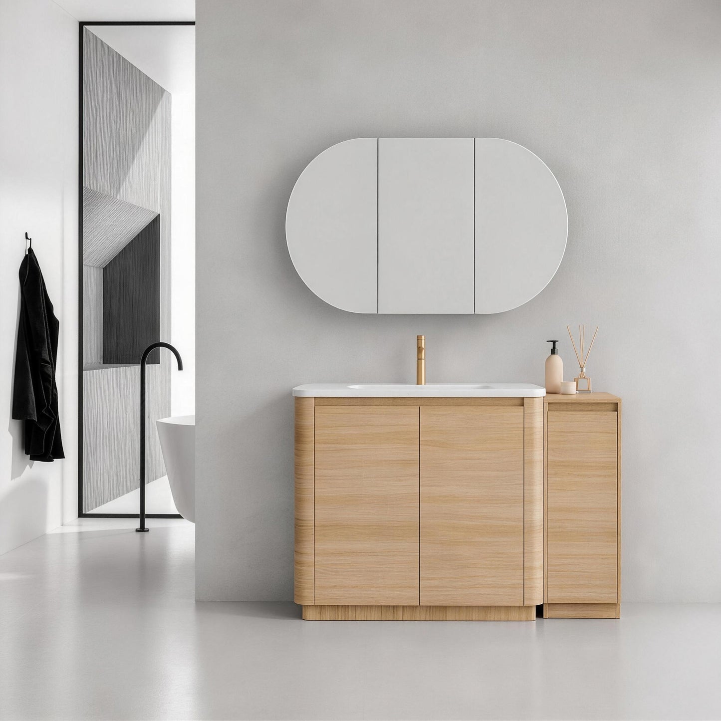 Pebble 48" Freestanding Vanity (RTA)