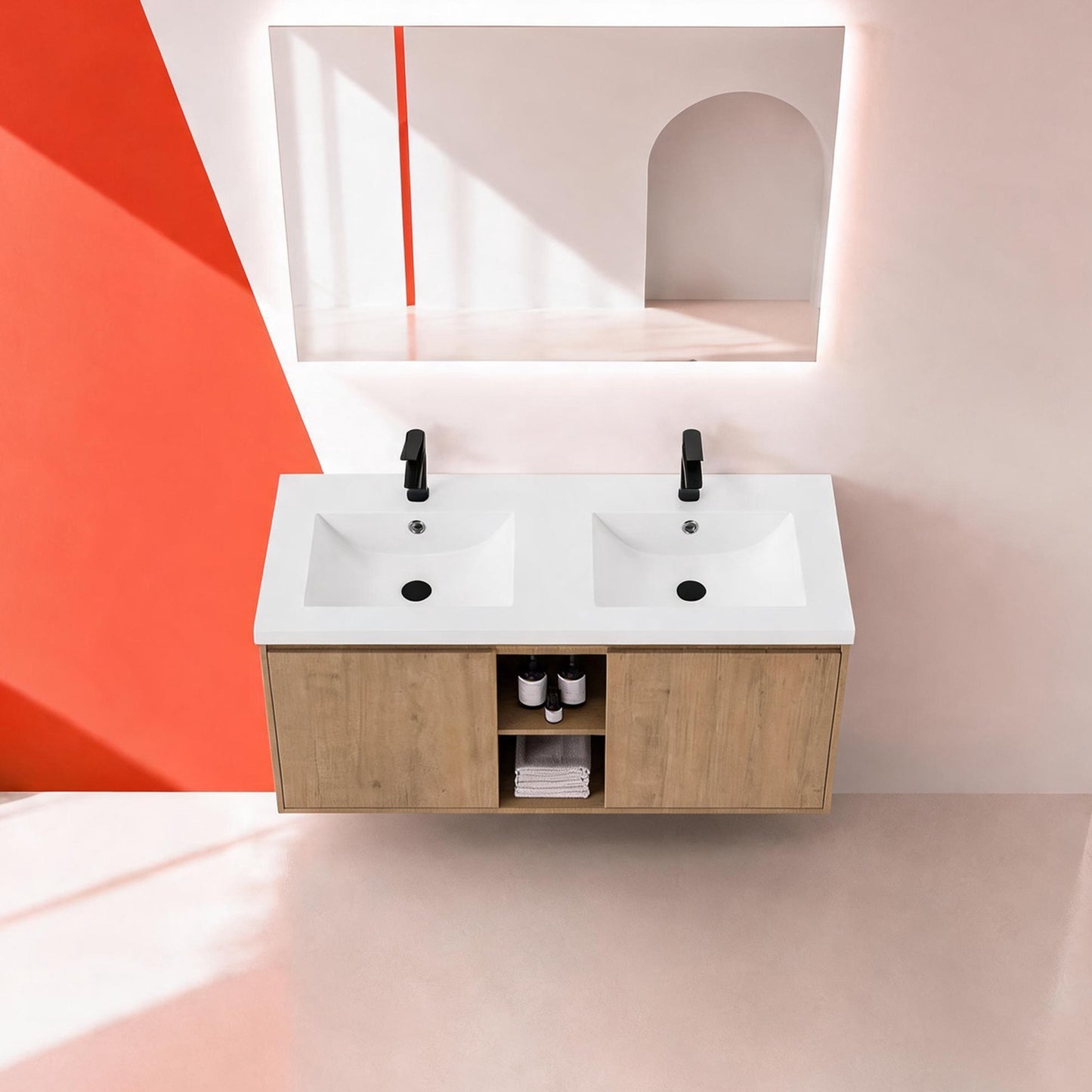 Dualspace 48" Floating Vanity (RTA)