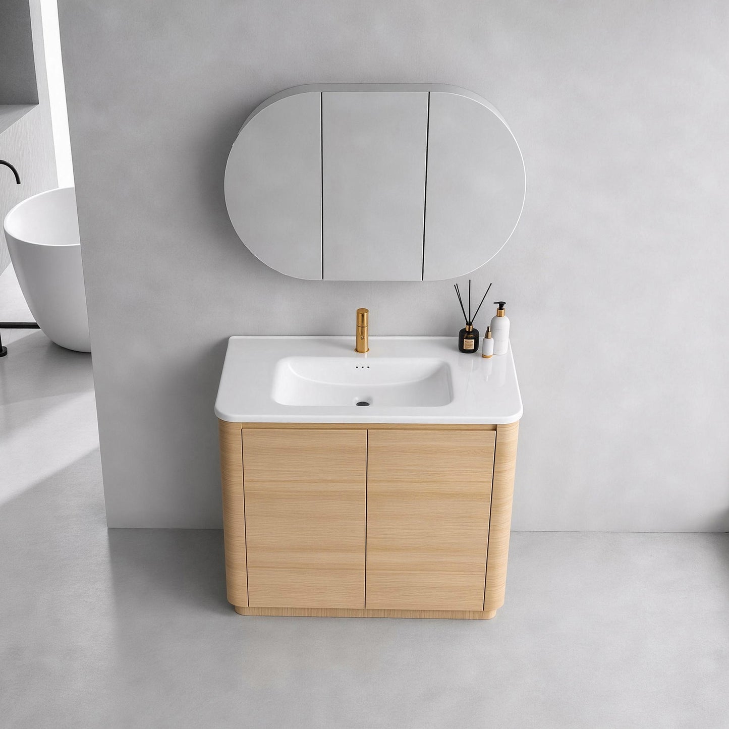 Pebble 40" Freestanding Vanity (RTA)