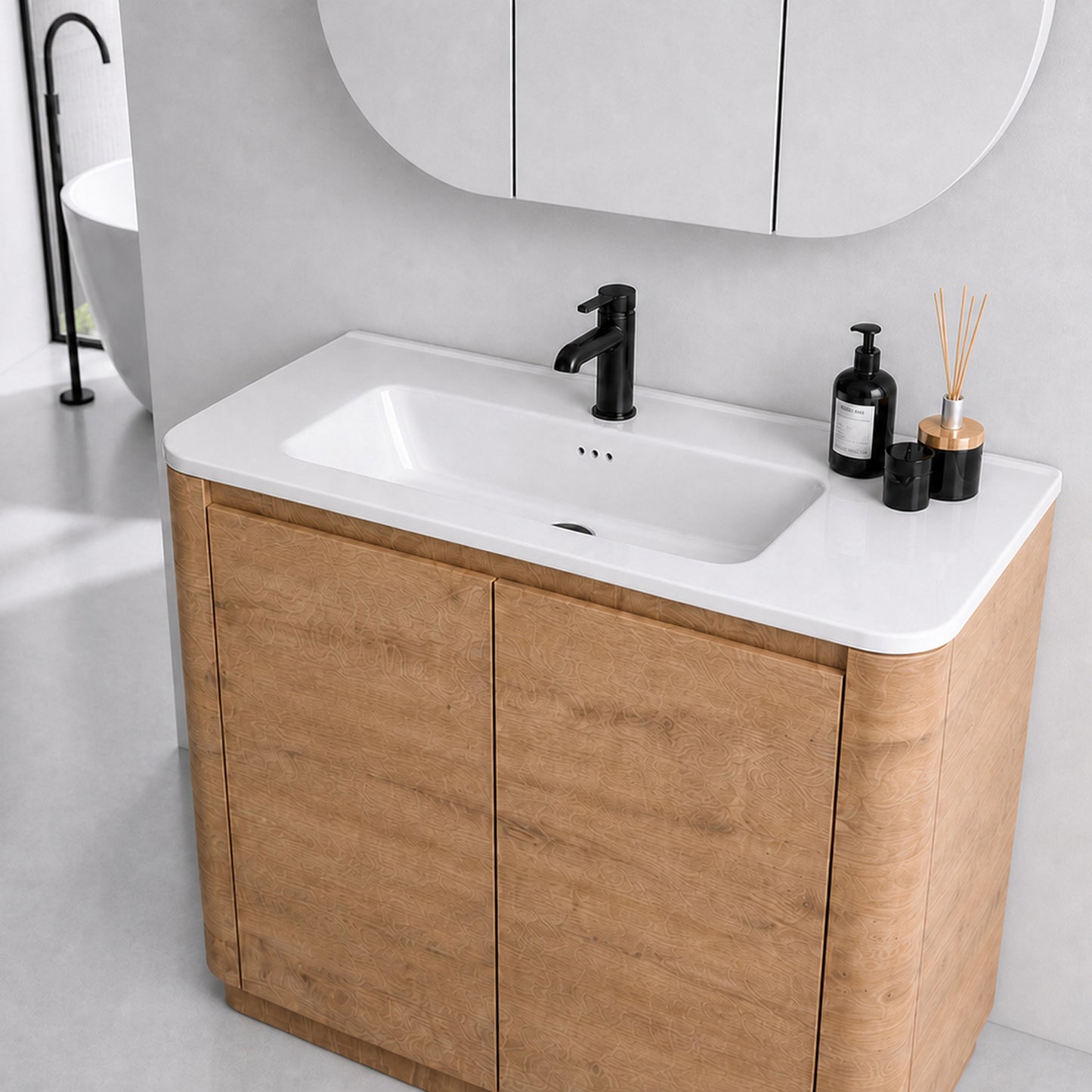 Pebble 40" Freestanding Vanity (RTA)