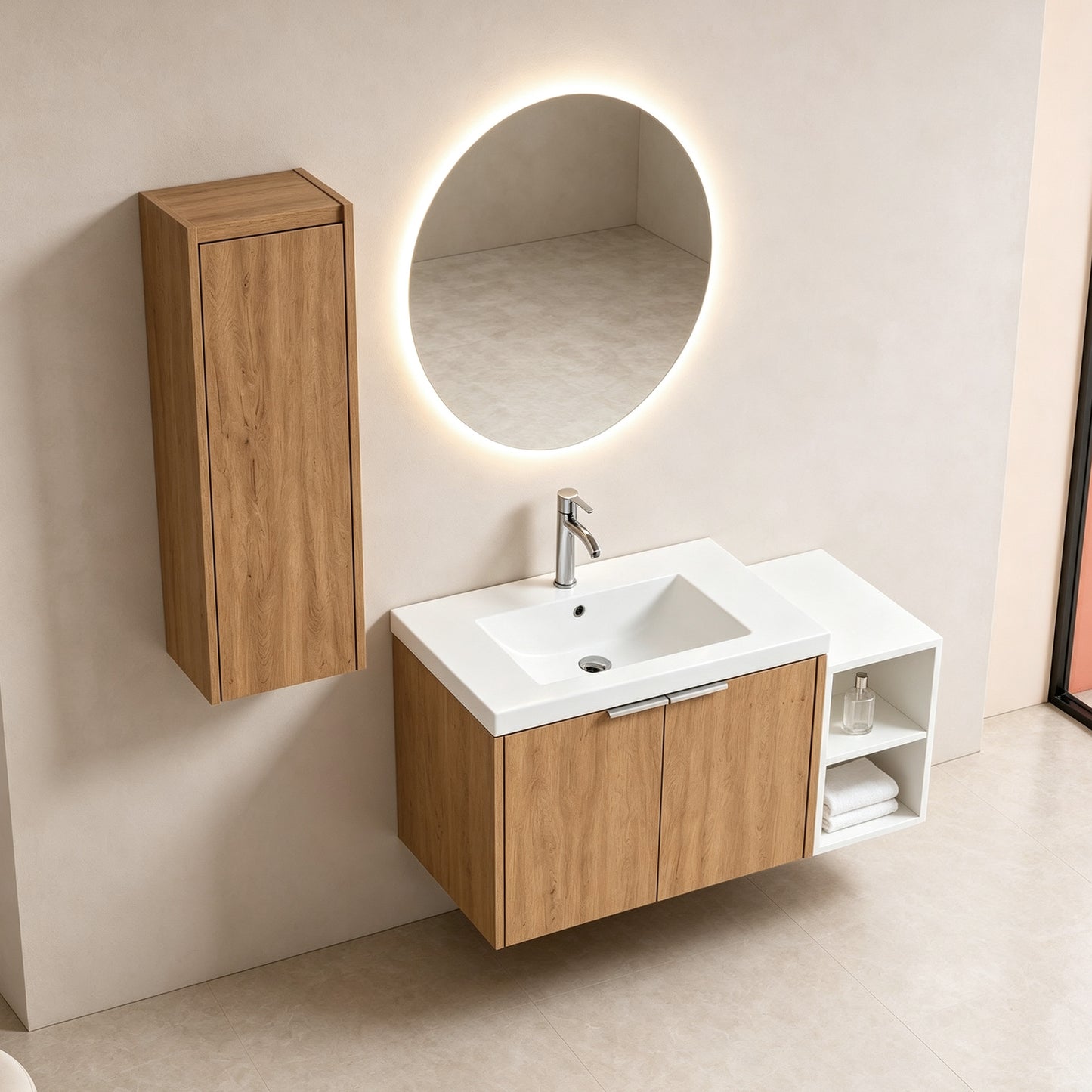 Unitas 36"/42"/48" Floating Vanity Set (RTA)