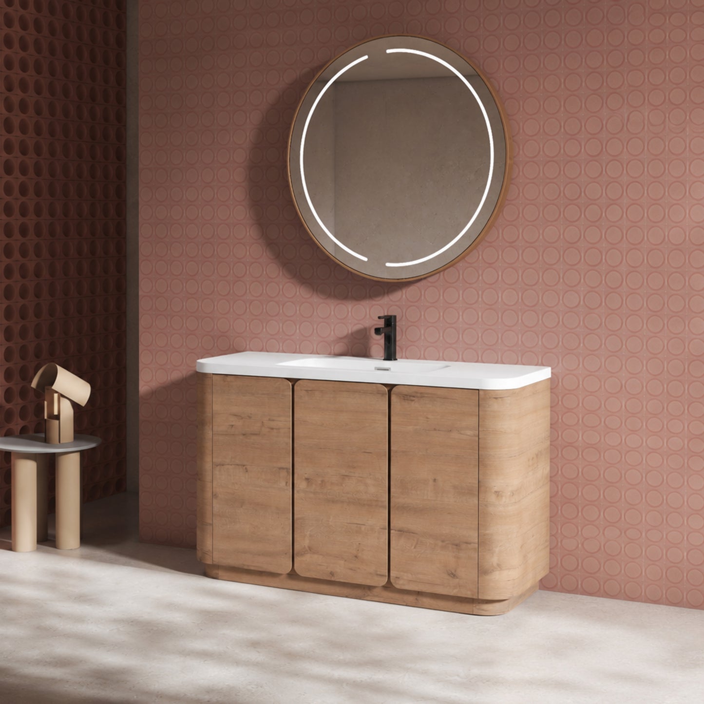 Curvo 48"/60" Freestanding Vanity (RTA)