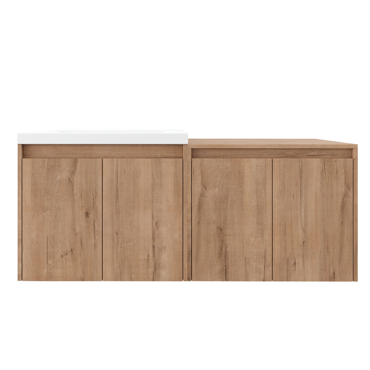 Cube 36"/48" Floating Vanity with Resin Sink (RTA)