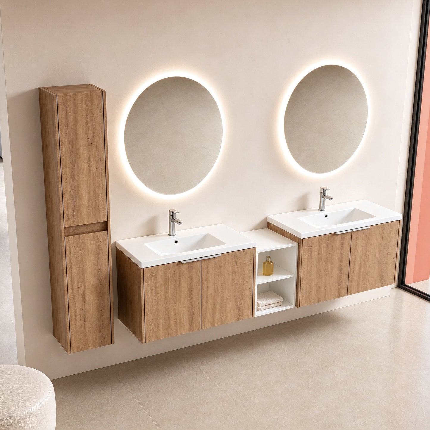 Unitas 60"/72"/84" Floating Vanity Set (RTA)