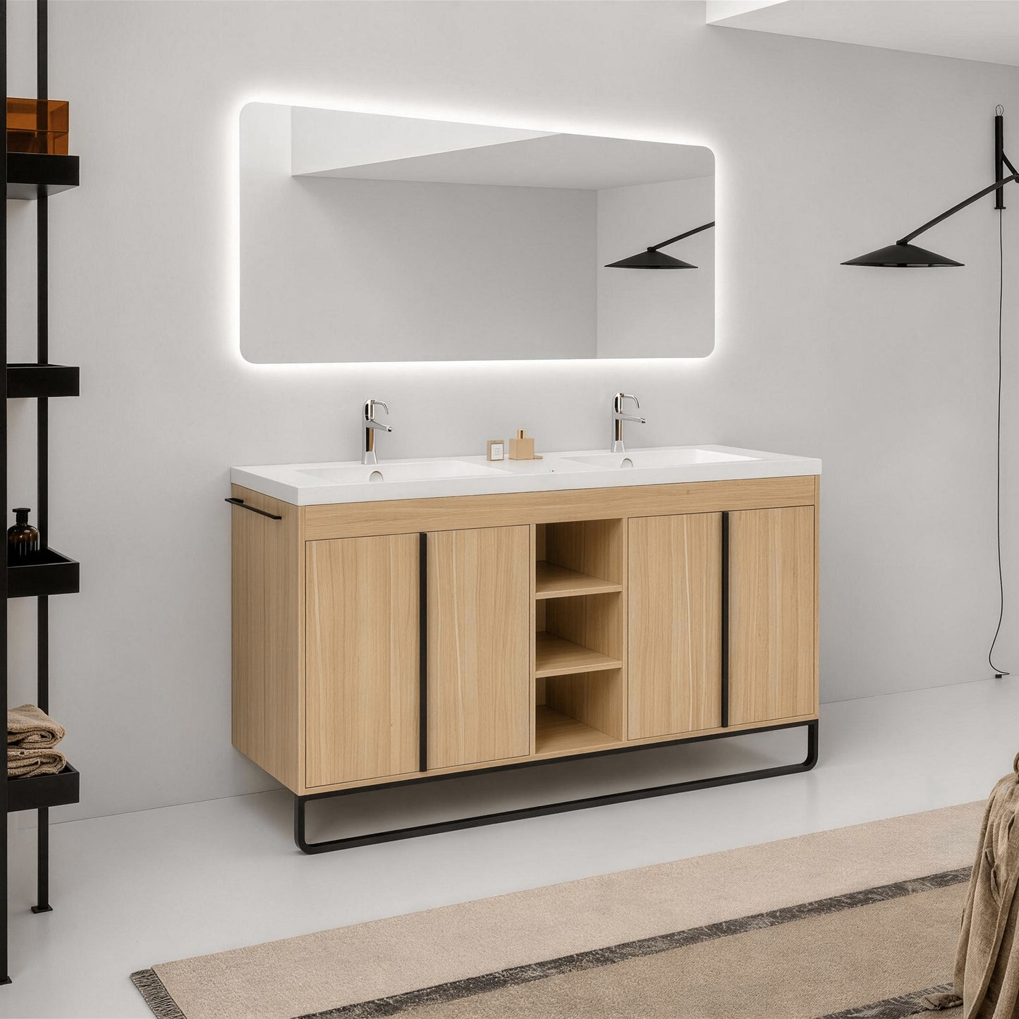 Metalin 48"/60" Freestanding Vanity (RTA)
