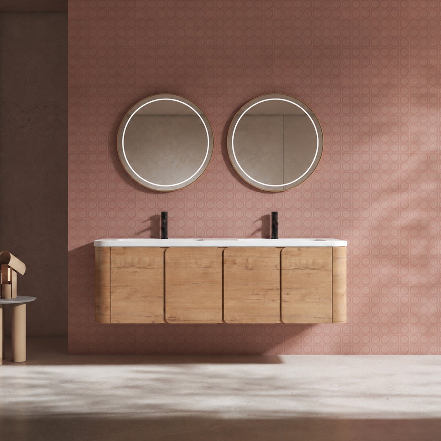 Curvo 48"/60" Floating Vanity (RTA)