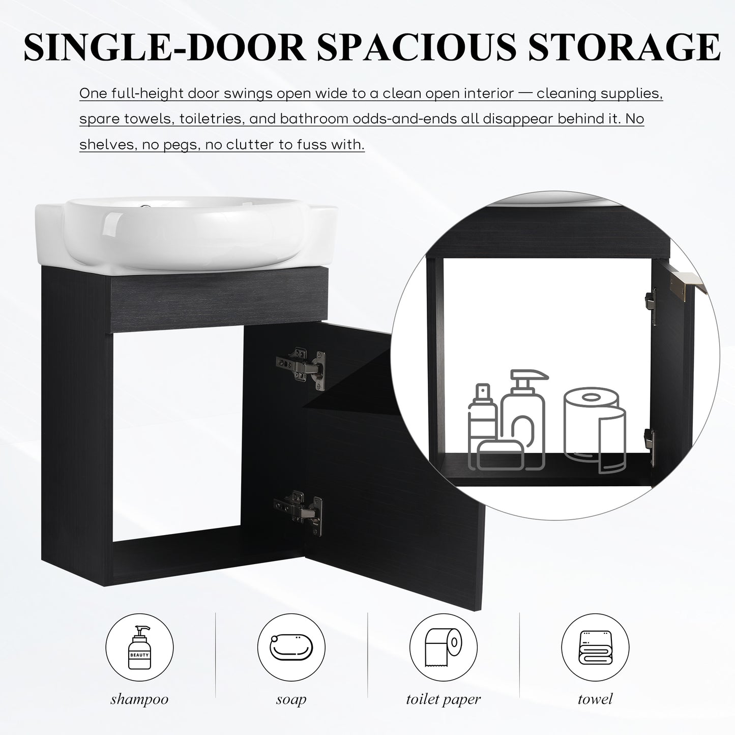Bend 16" Floating Vanity (RTA)