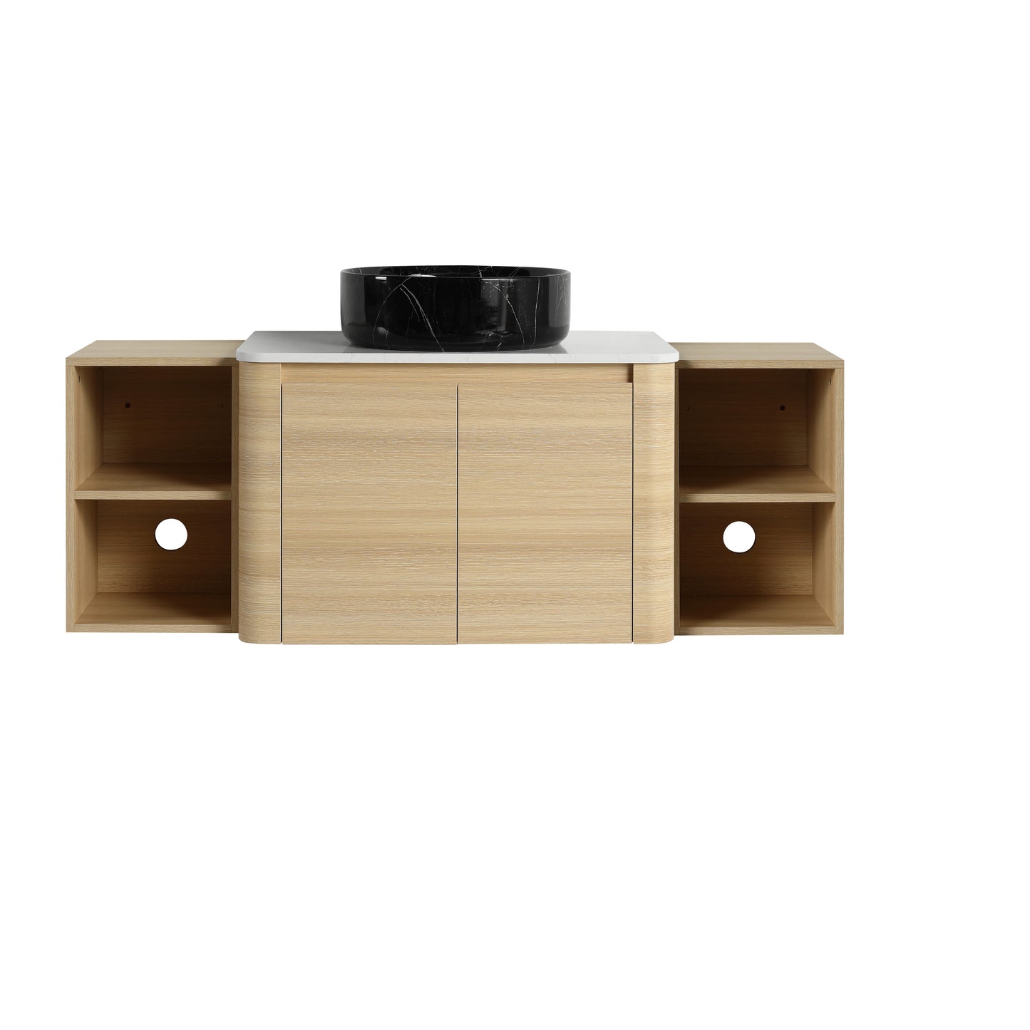 Curvo 30"/42"/54"/72" Floating Vanity (RTA)