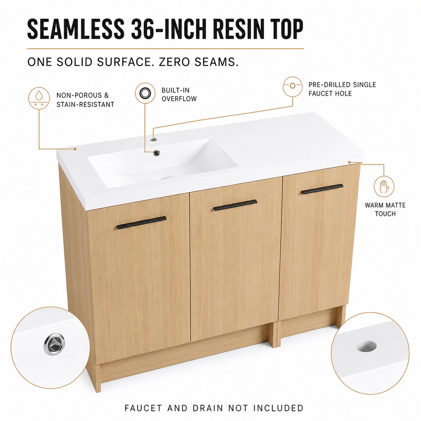 Module 36" Freestanding Vanity (RTA)