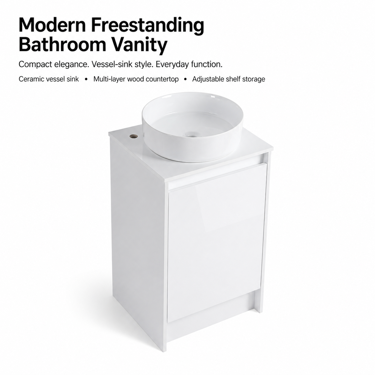 Cube 20"/32" Freestanding Vanity (RTA)