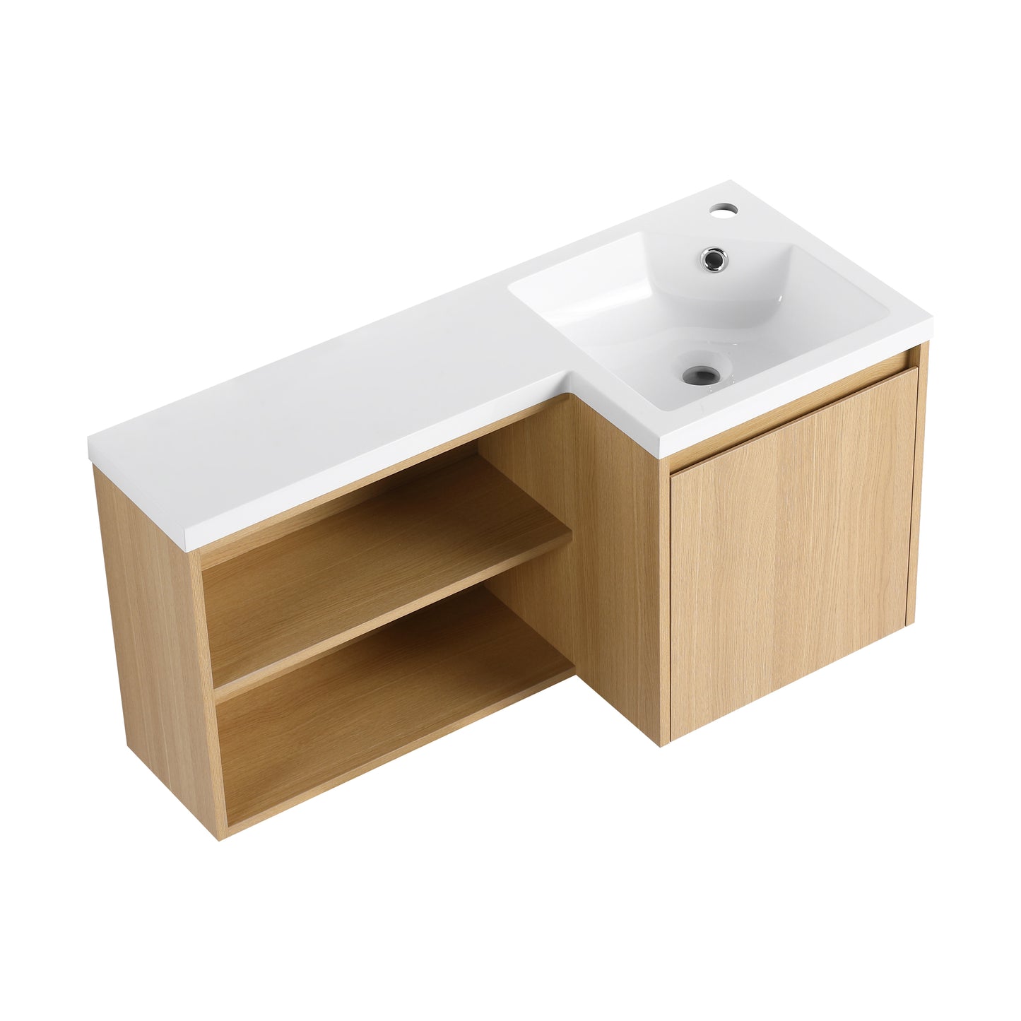 Nook 36" Corner Floating Vanity (RTA)