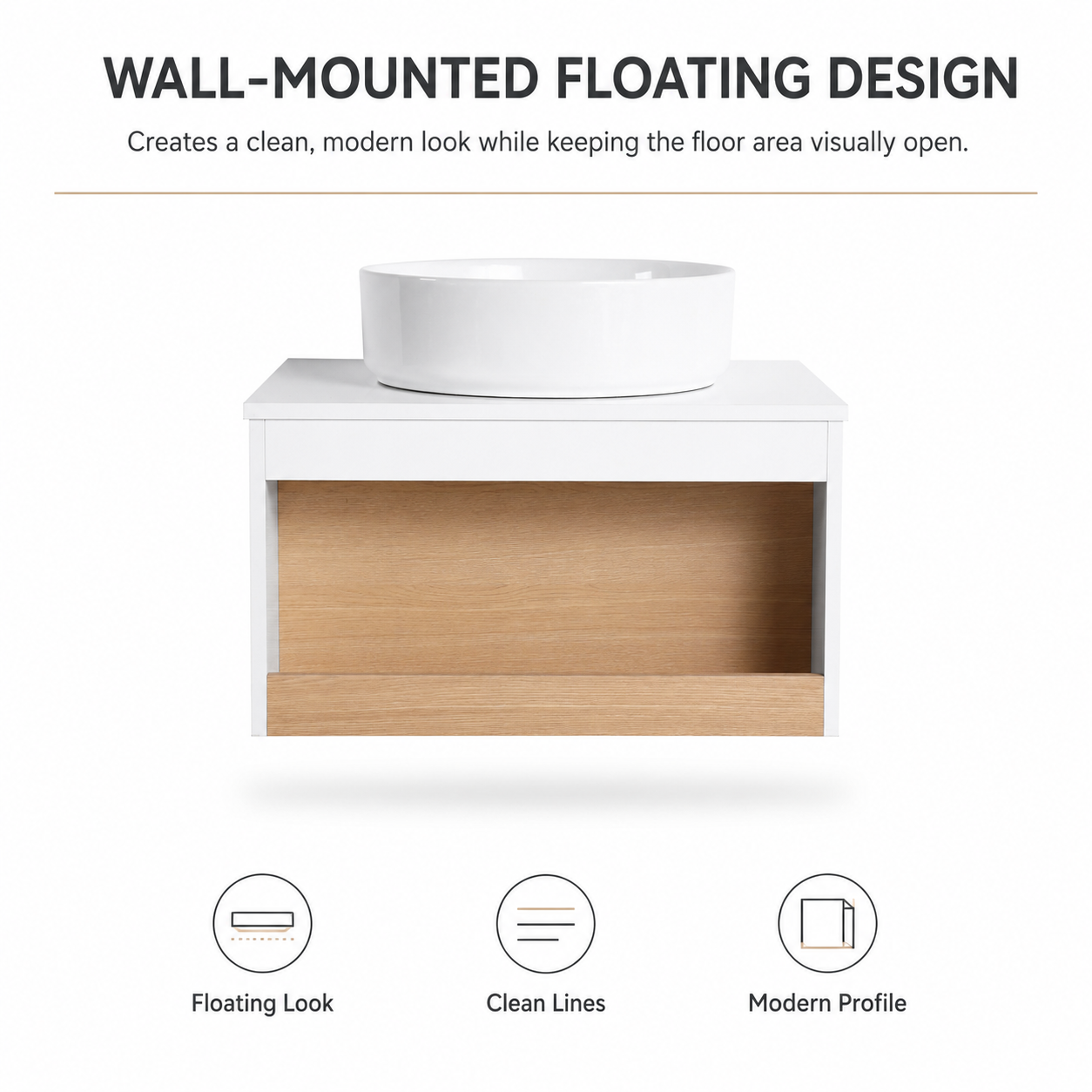 Aura 24" Floating Vanity (RTA)