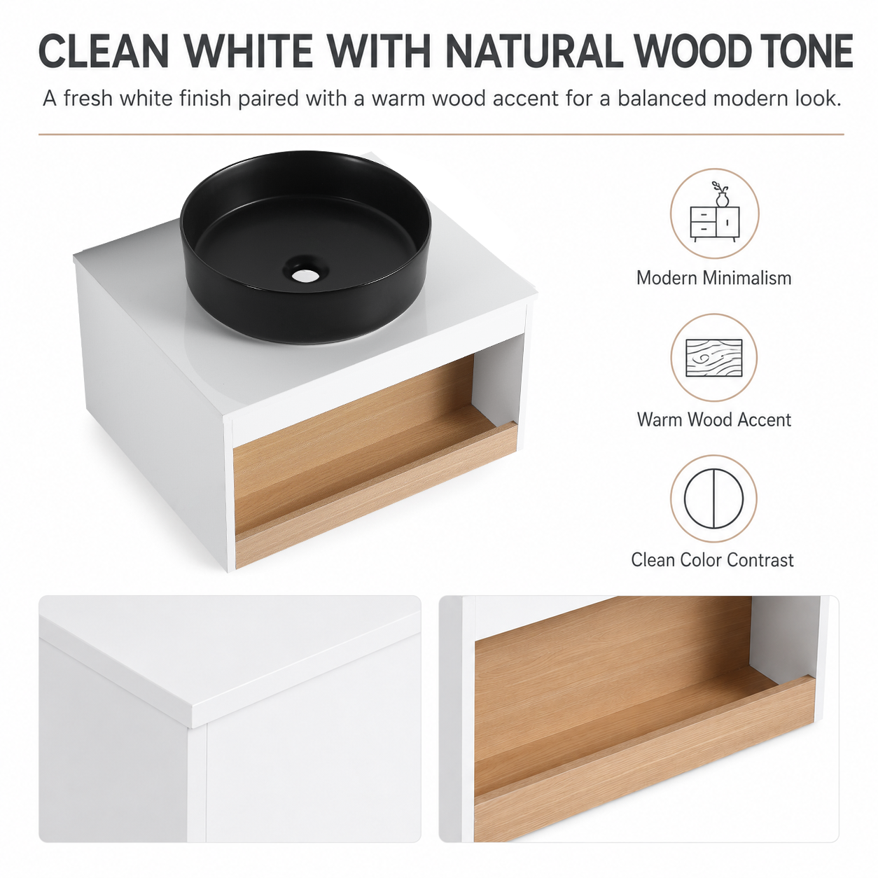 Aura 24" Floating Vanity (RTA)