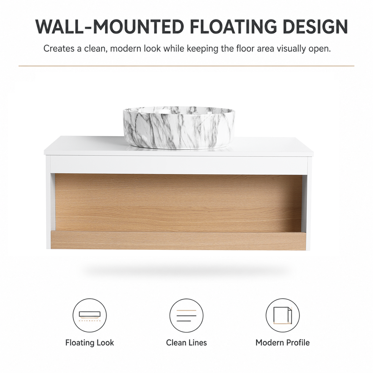 Aura 36" Floating Vanity (RTA)