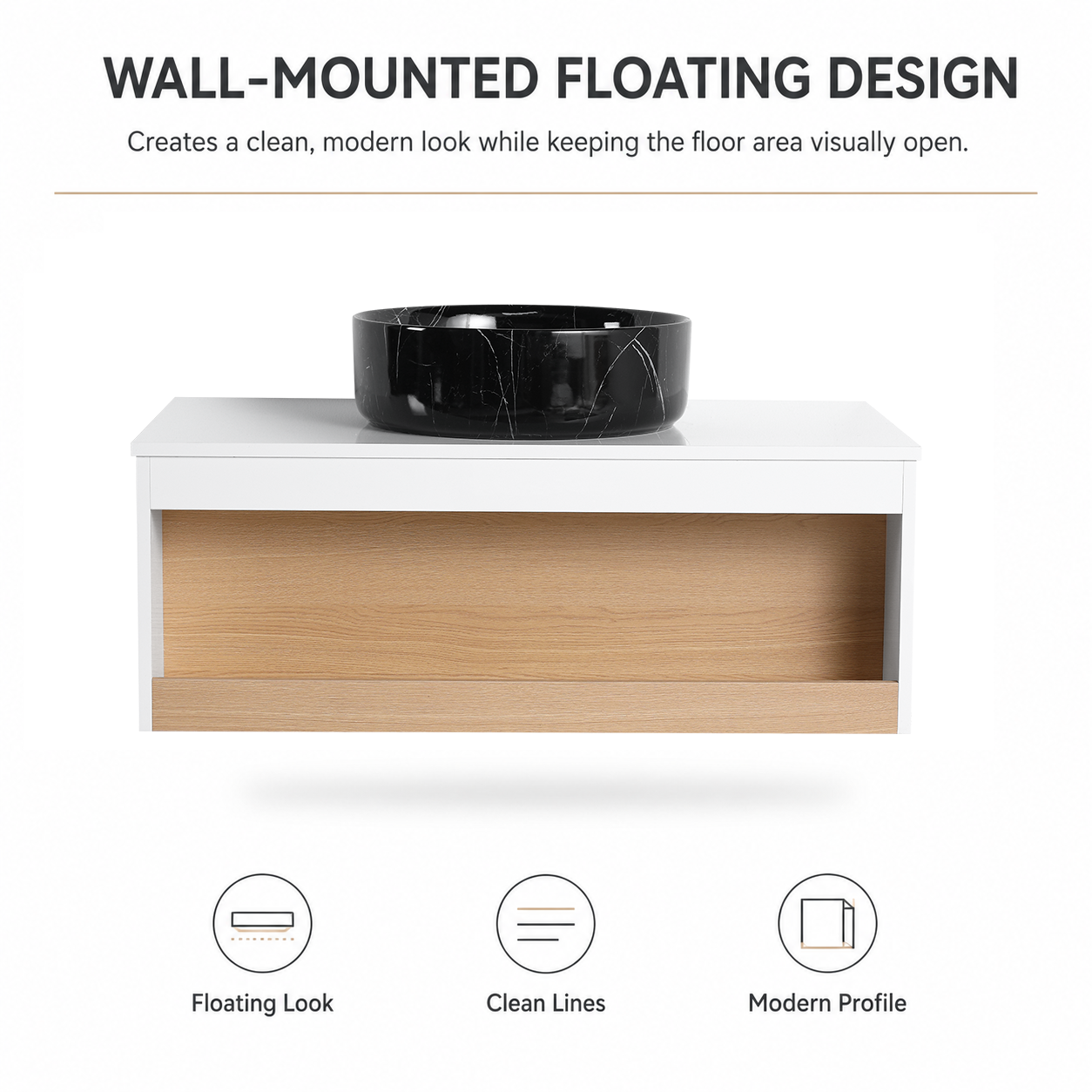 Aura 36" Floating Vanity (RTA)