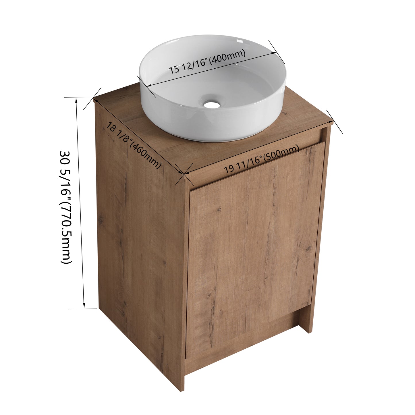 Cube Bathroom Cabinet— Mix & Match Freestanding Vanities, Side Cabinets & Top Cabinets (RTA)