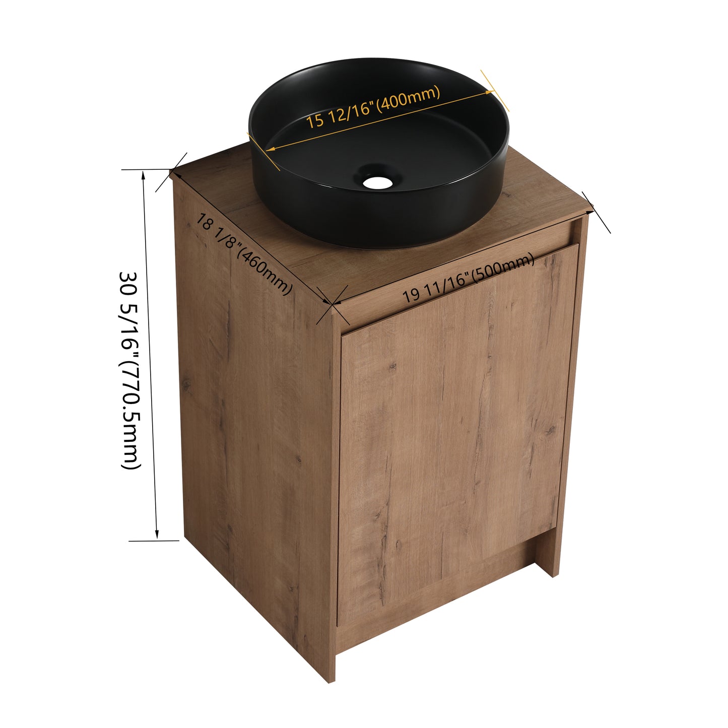 Cube Bathroom Cabinet— Mix & Match Freestanding Vanities, Side Cabinets & Top Cabinets (RTA)