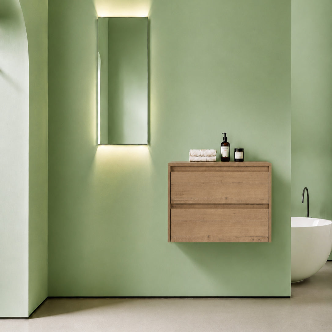 Cube Bathroom Cabinet— Mix & Match Wall-Mounted Vanities, Side Cabinets & Top Cabinets (RTA)