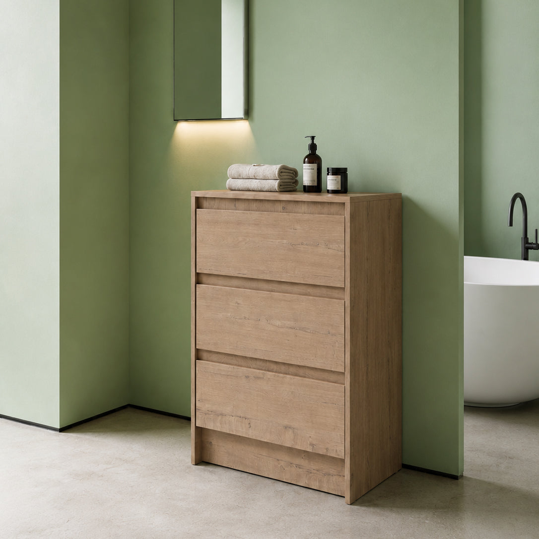 Cube Bathroom Cabinet— Mix & Match Freestanding Vanities, Side Cabinets & Top Cabinets (RTA)