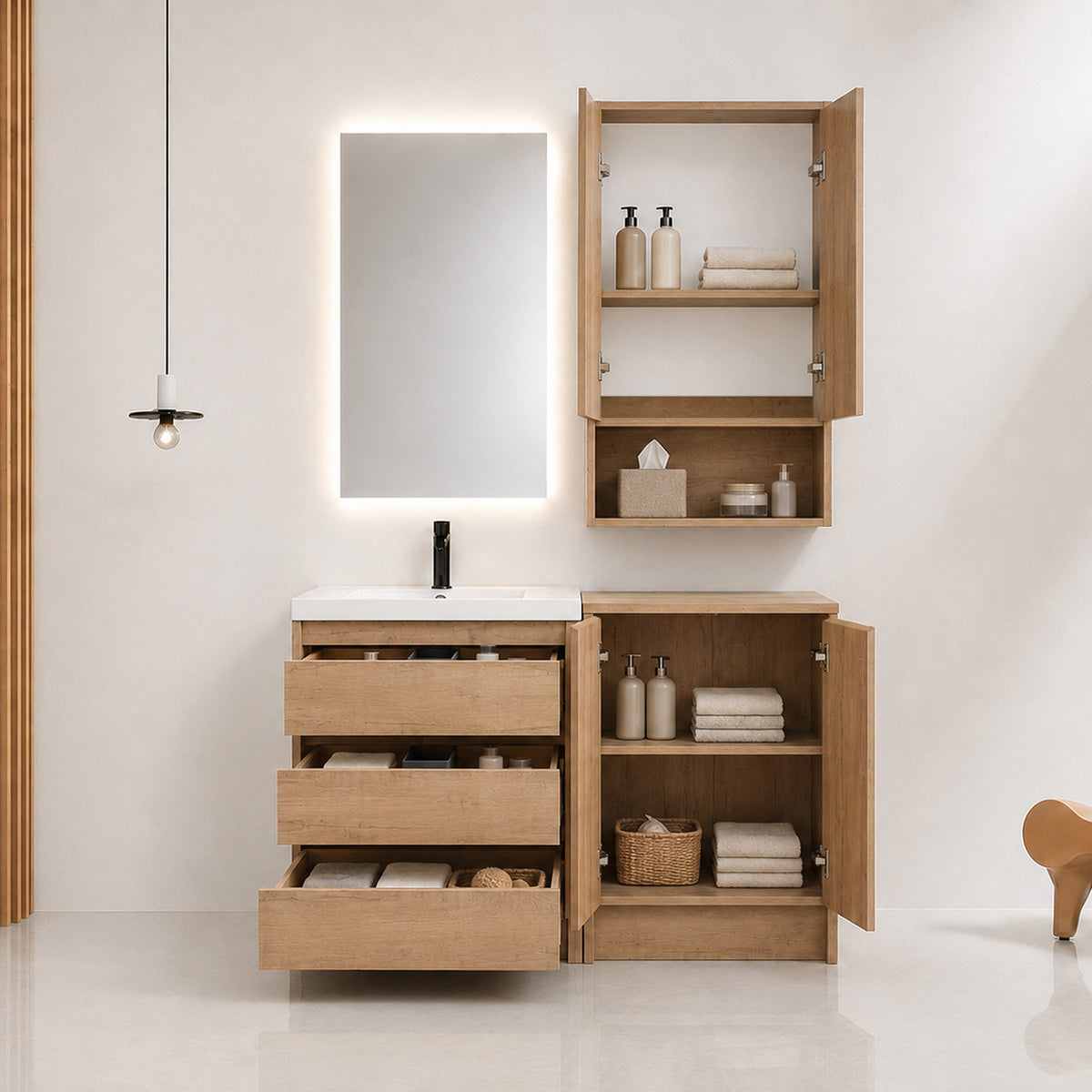 Cube 48"/72" Freestanding Vanity (RTA)