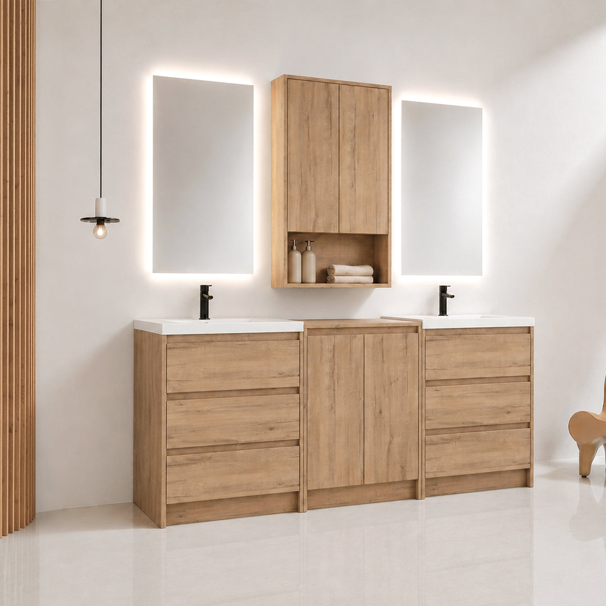 Cube 48"/72" Freestanding Vanity (RTA)