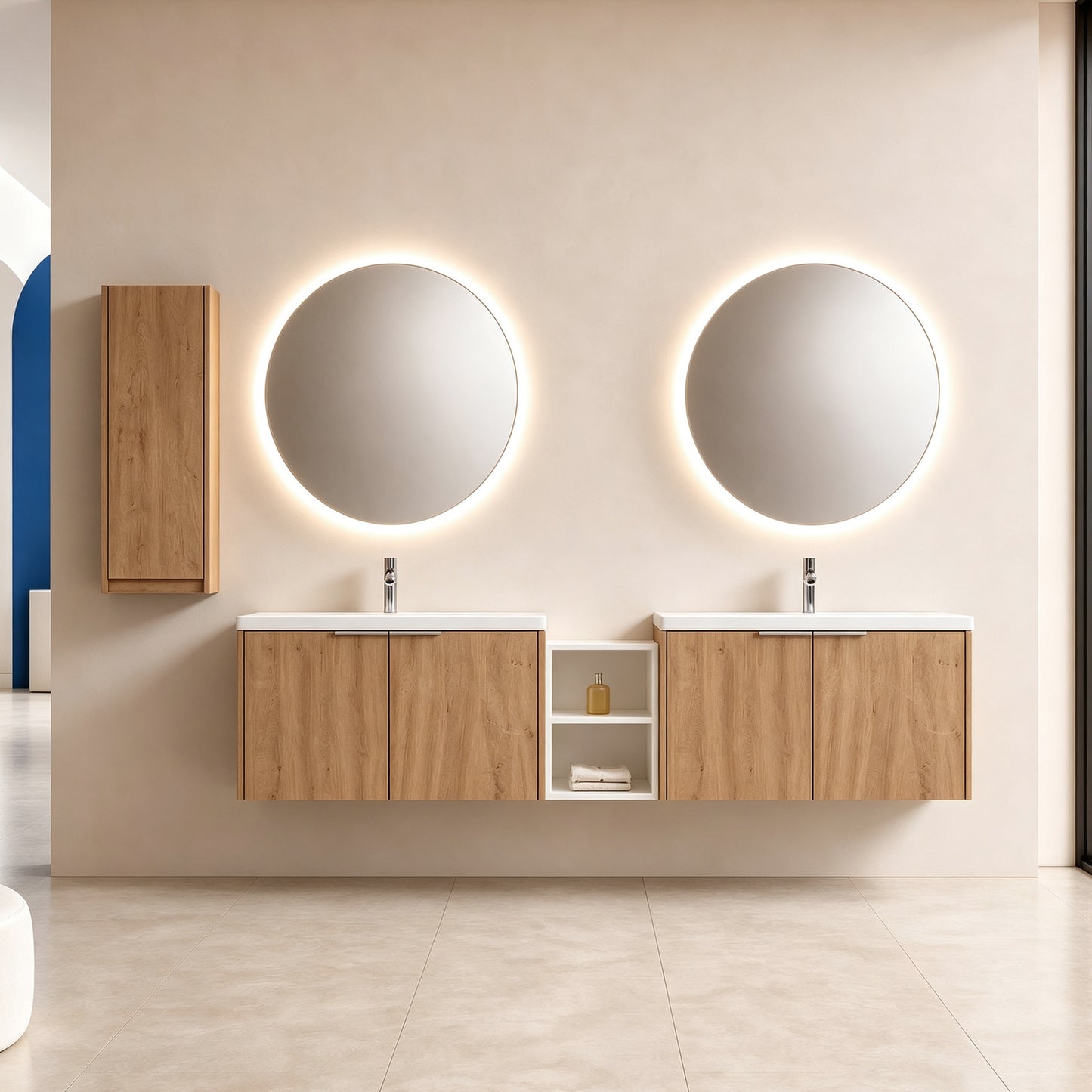 Unitas 60"/72"/84" Floating Vanity Set (RTA)