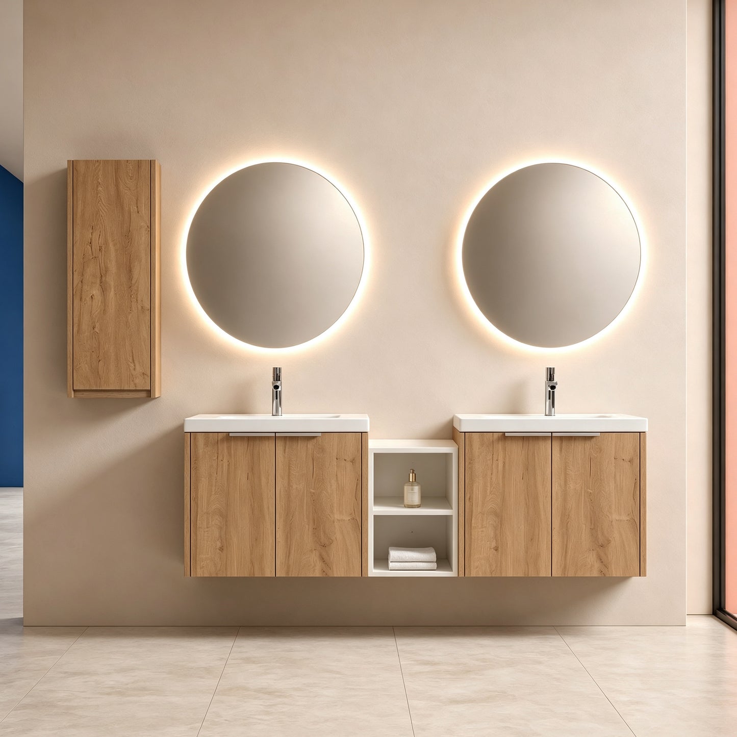 Unitas 60"/72"/84" Floating Vanity Set (RTA)