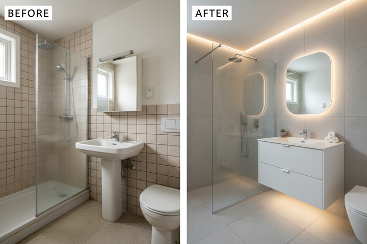 Bathroom Renovation on a Budget: Before & After Tips