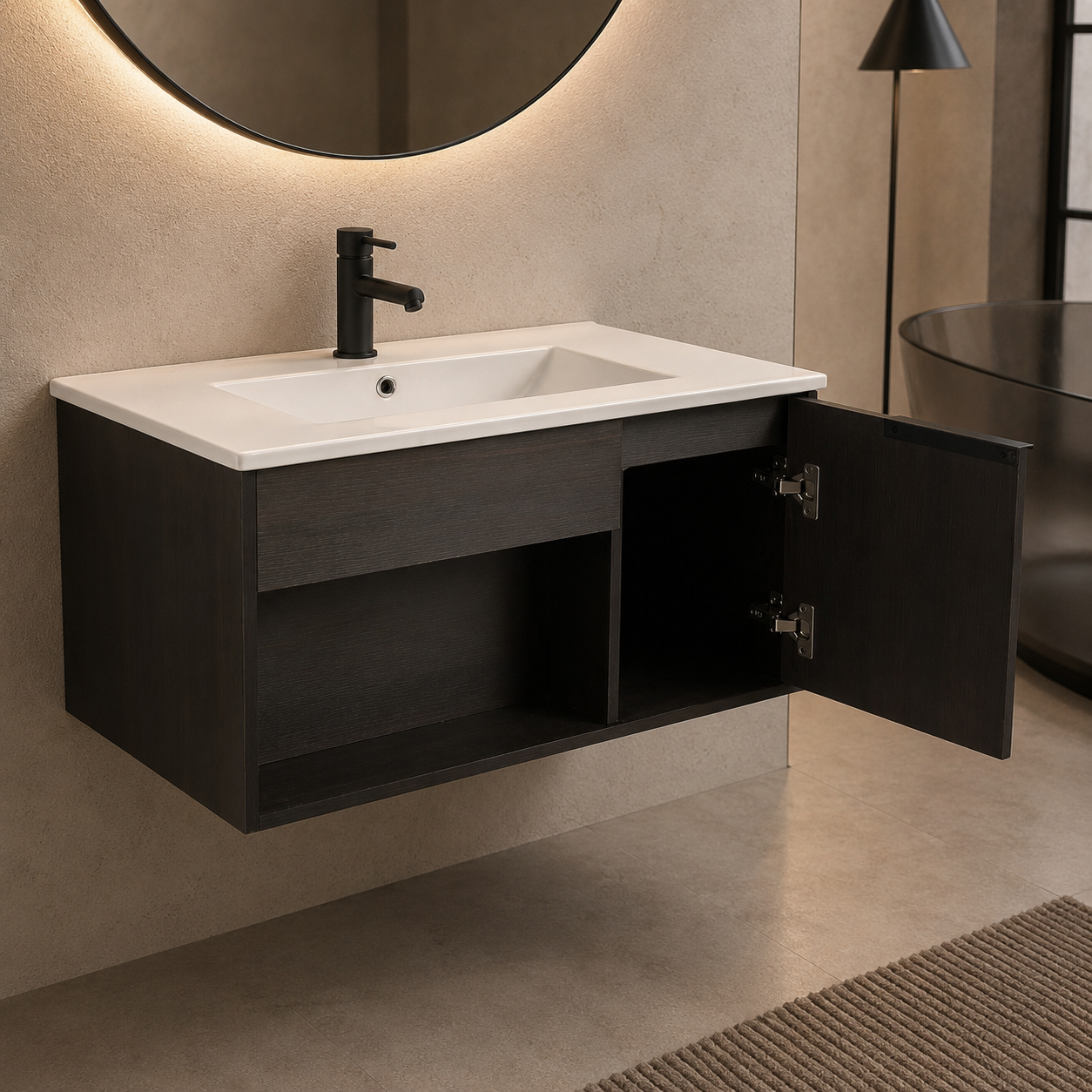 NOIR 24"/30"/36" Floating Vanity (RTA)