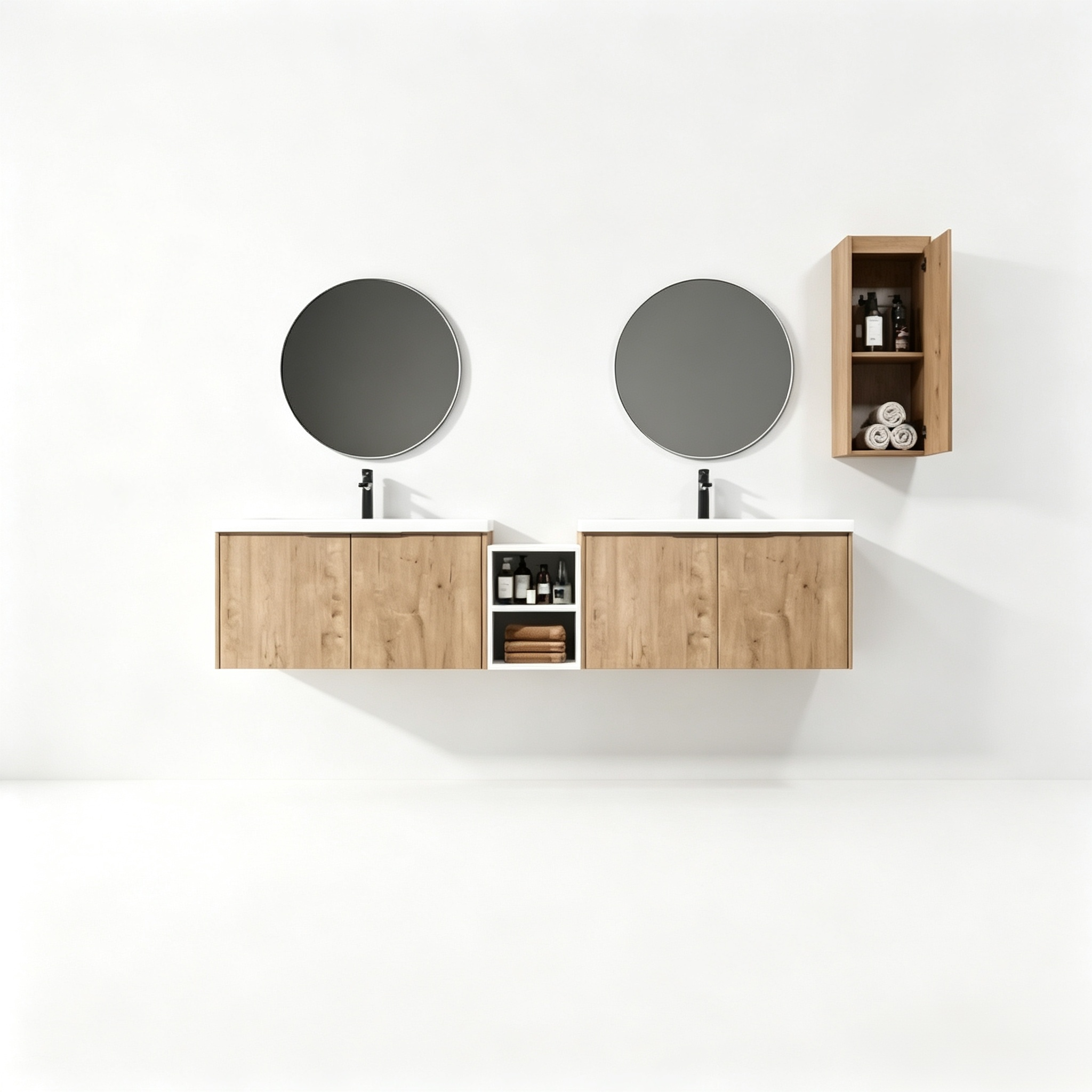 Unitas 60"/72"/84" Floating Vanity Set (RTA)