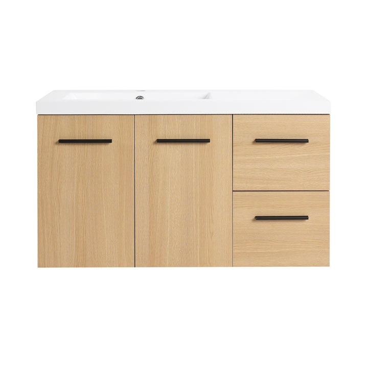 Module 36" Wall-Hung Vanity with Doors & Drawers (RTA)