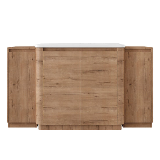 Pebble 60" Freestanding Vanity (RTA)