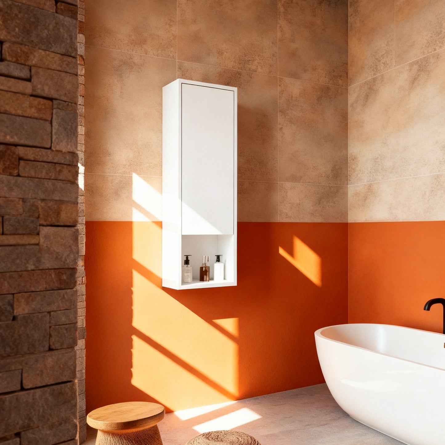 Cube 12" Bathroom Wall Cabinet (RTA)