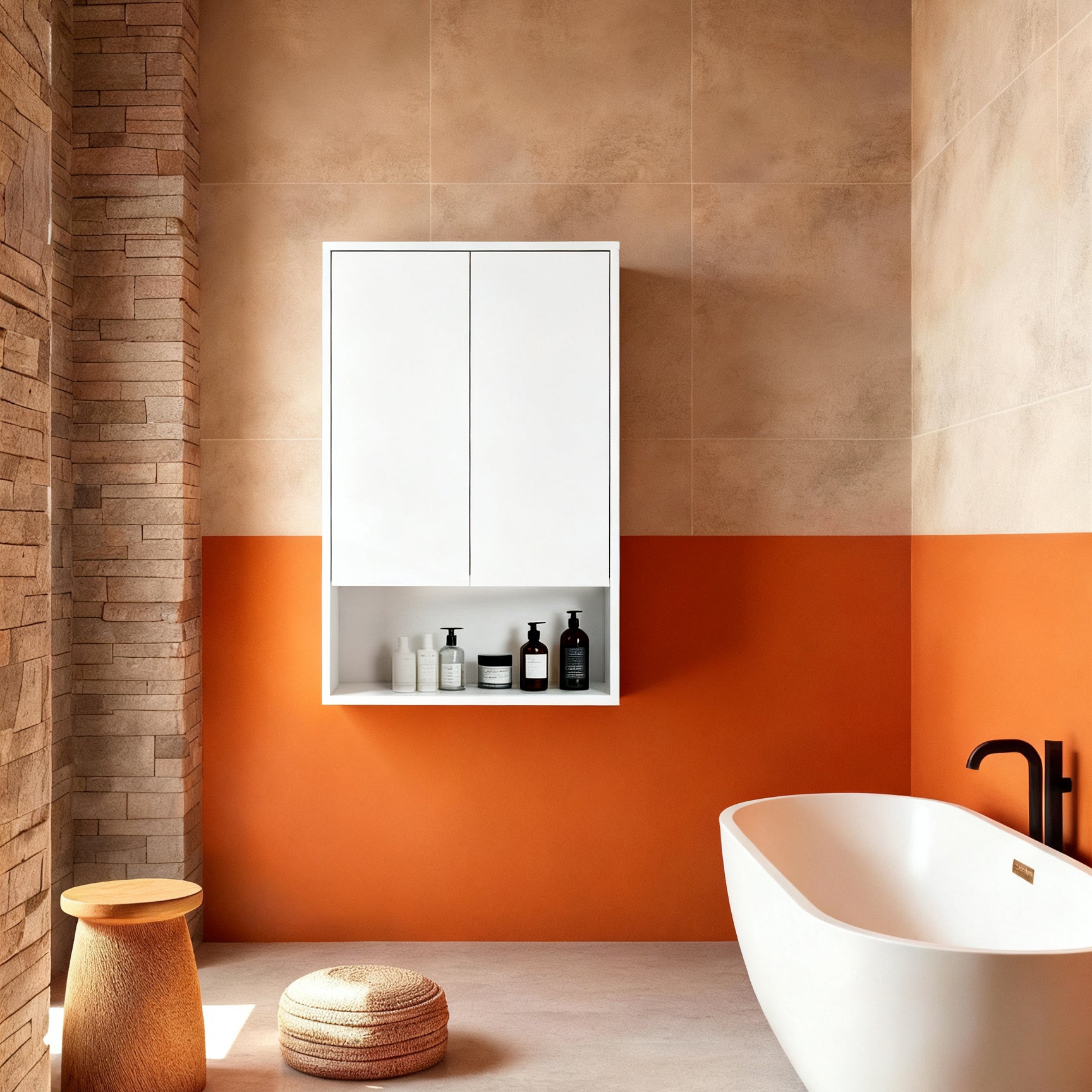 Cube 24" Bathroom Wall Cabinet (RTA)