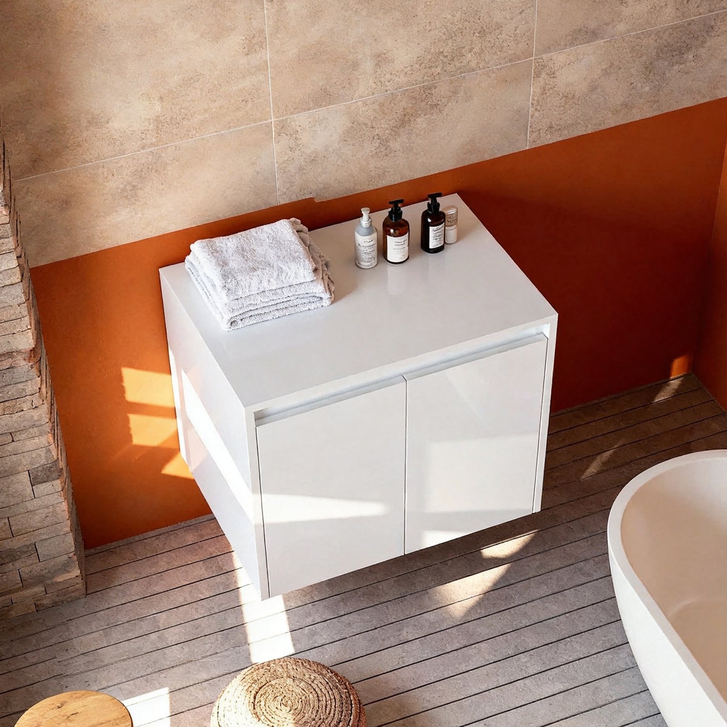 Cube 24" Bathroom Wall Cabinet (RTA)