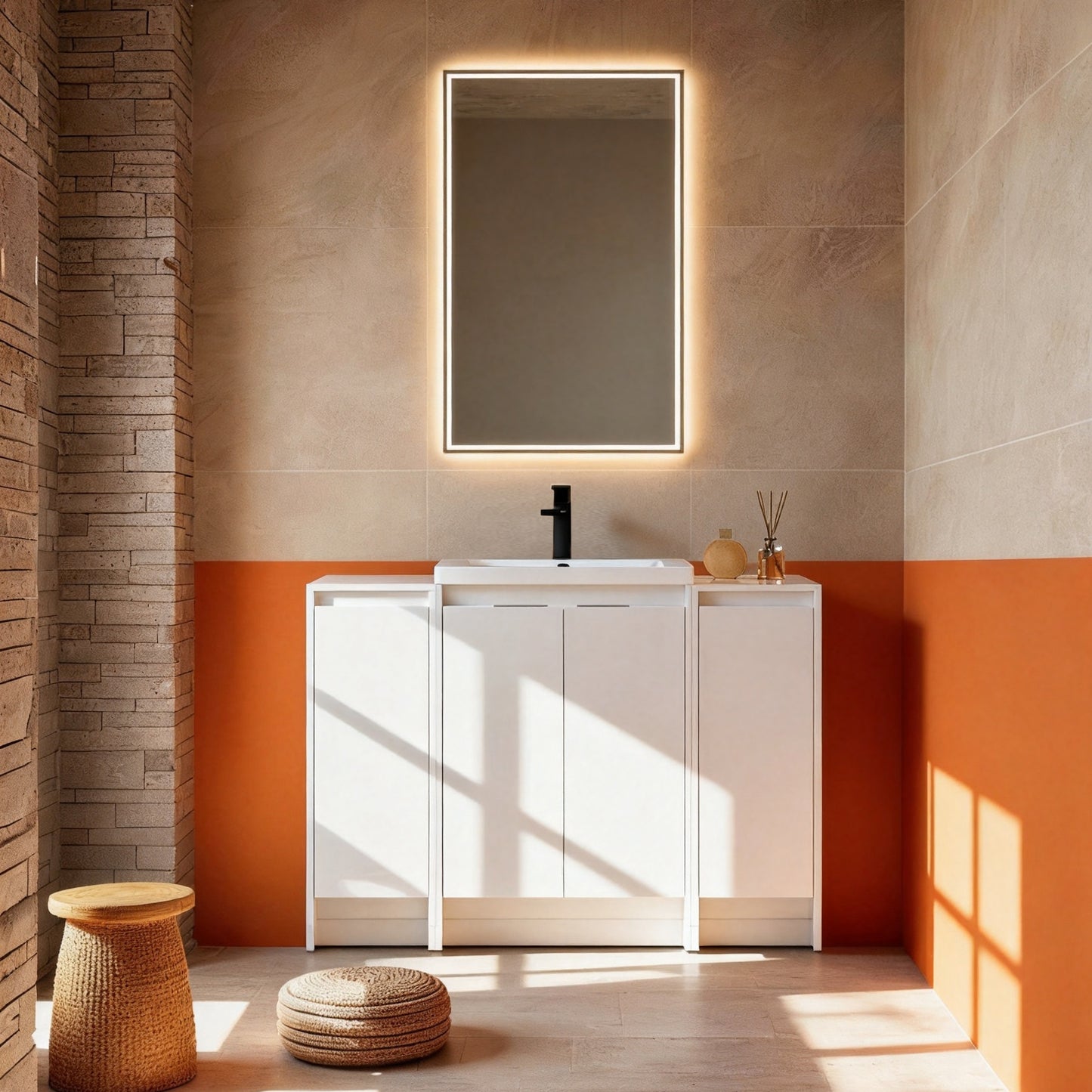 Cube 24" / 48" Freestanding Vanity (RTA)