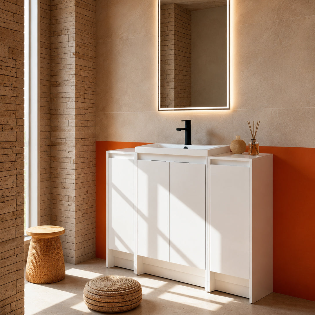 Cube 24" / 48" Freestanding Vanity (RTA)