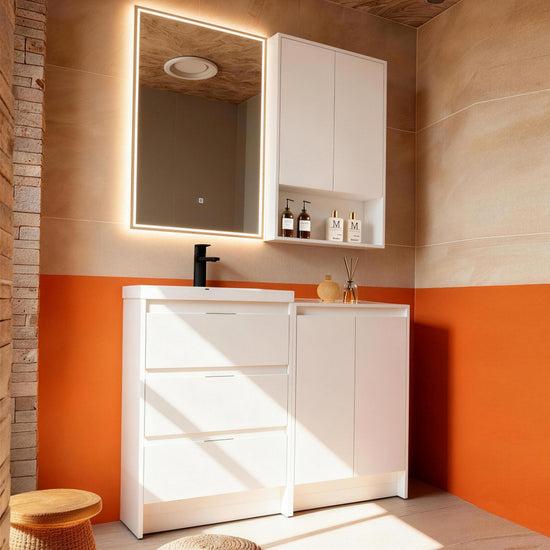 Cube 48" Freestanding Vanity Set (RTA)